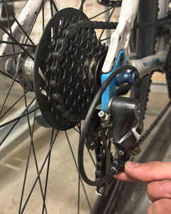 Schaltung eines Fahrrads