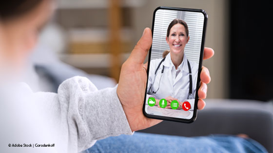 Telekonsultation via Smartphone