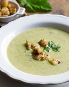 Zucchinicremesuppe