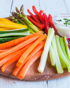 Gemüse-Sticks