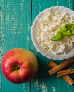 Apfel-Zimt-Topfen
