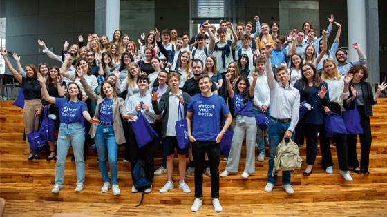 Ferialpraktikanten im UNIQA Tower